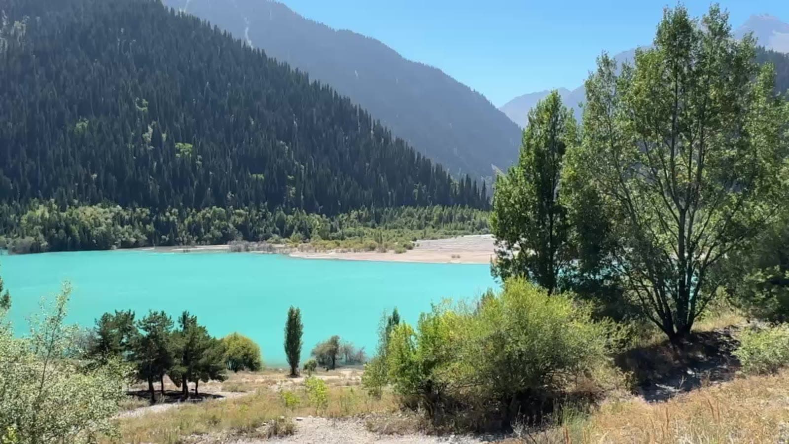 Issyk Lake and the Golden Man
