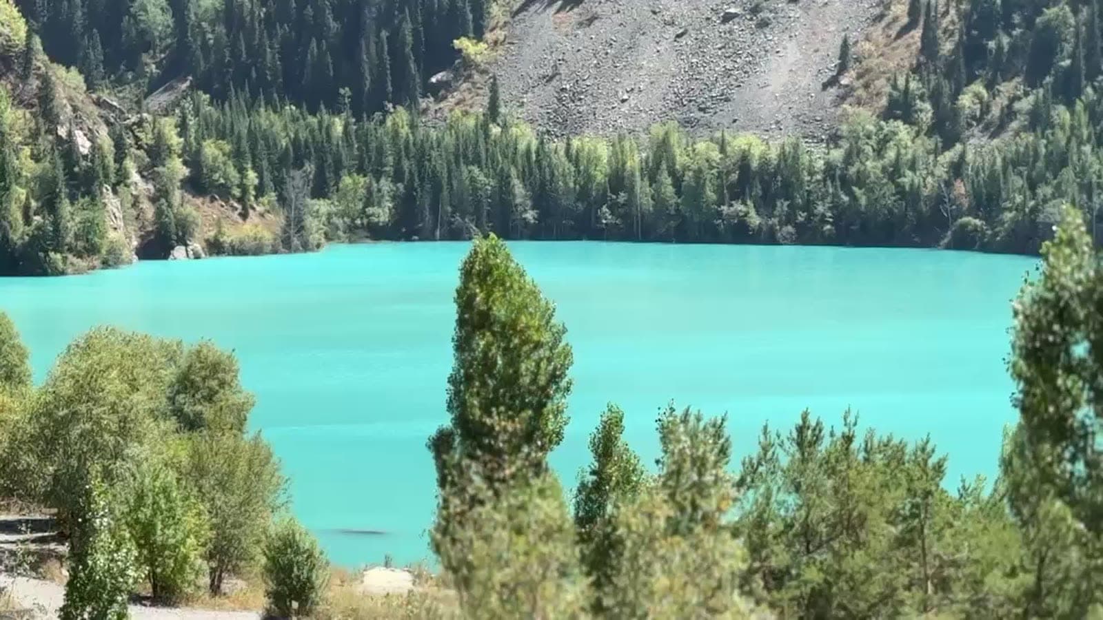 Issyk Lake and the Golden Man
